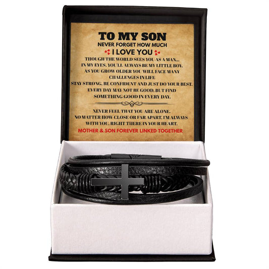 TO MY SON - NEVER FORGET HOW MUCH I LOVE YOU!