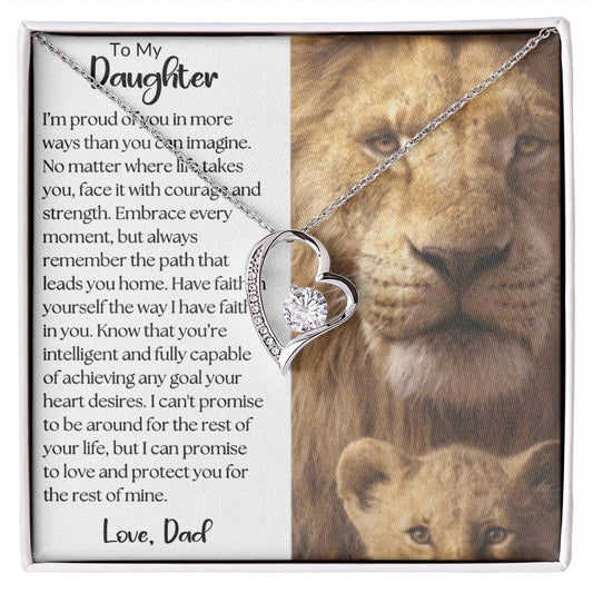 DAUGHTER - I'M PROUD OF YOU, LOVE DAD