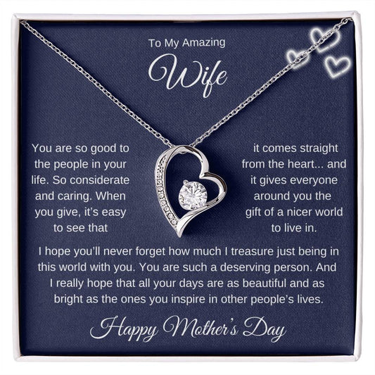 TO MY AMAZING WIFE - YOU ARE SUCH A DESERVING PERSON!